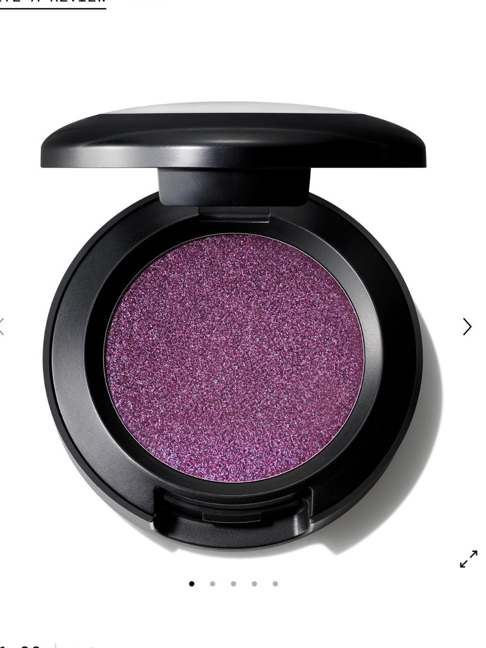 MAC Glitter Single Eyeshadow Compact - CAN’T STOP WON’T STOP